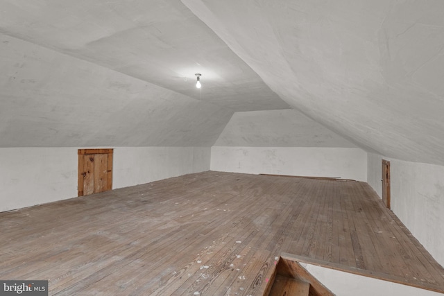 505 S Main St, Red Lion, PA 17356 - additional living space featuring lofted ceiling and wood-type flooring