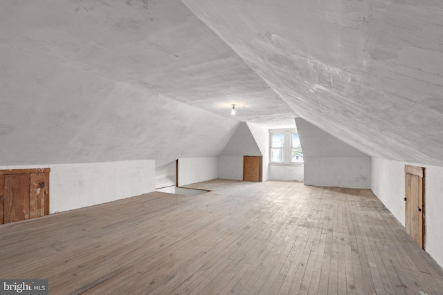 505 S Main St, Red Lion, PA 17356 - additional living space featuring wood-type flooring and lofted ceiling