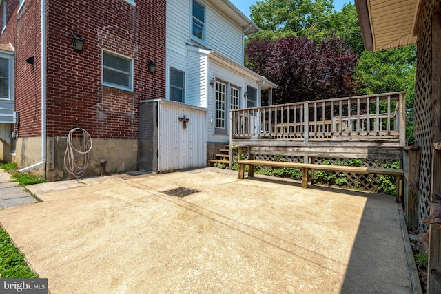 505 S Main St, Red Lion, PA 17356 - view of patio with a deck