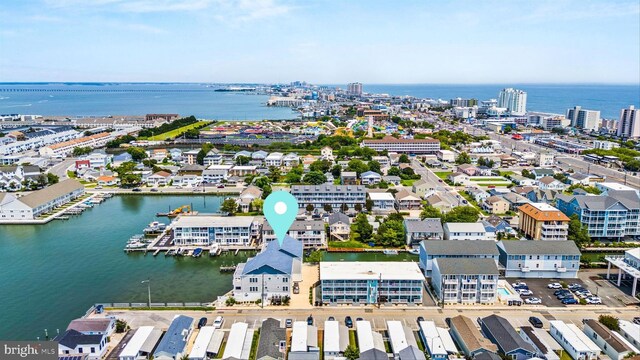 220 25th St Unit D, Ocean City, MD 21842 - bird's eye view of a nearby body of water