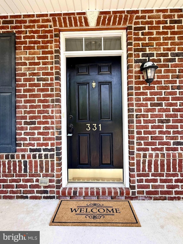 331 Lenape Way, Claymont, DE 19703 - view of exterior entry with brick siding