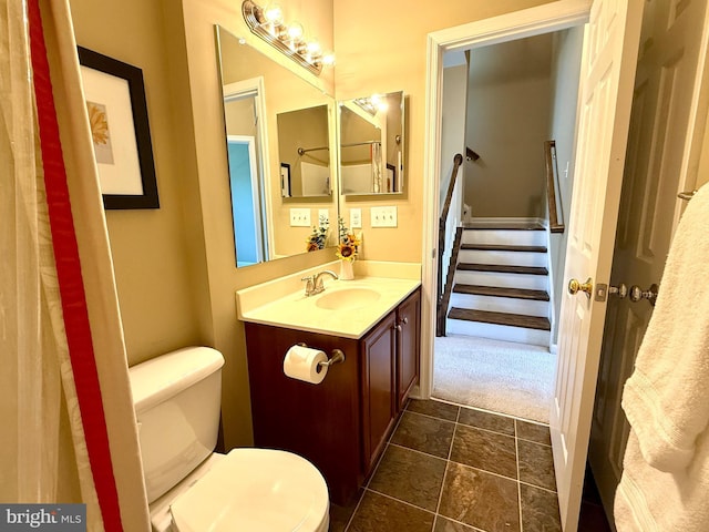 331 Lenape Way, Claymont, DE 19703 - bathroom featuring vanity and stone finish floors