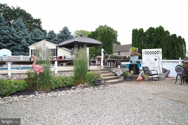 146 Skyline Dr, New Holland, PA 17557 - view of community with a patio area, a swimming pool, and a gazebo