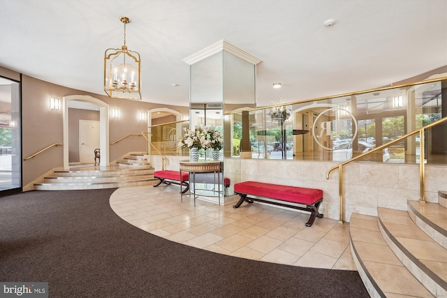 8370 Greensboro Dr Unit 1011, Mclean, VA 22102 - building lobby featuring stairway