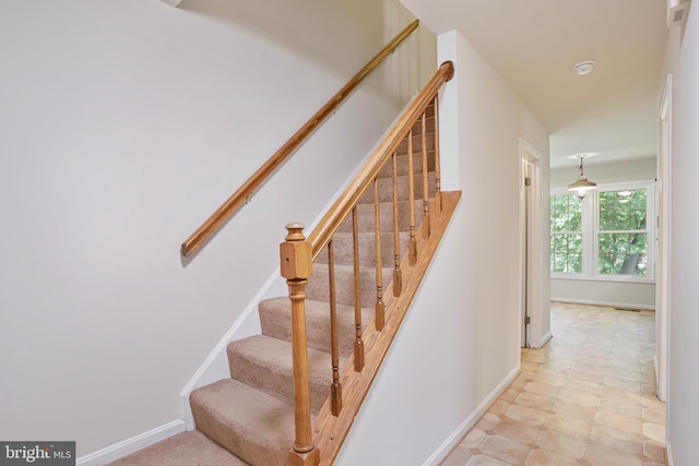 15108 Plum Tree Way, Bowie, MD 20721 - stairway with baseboards