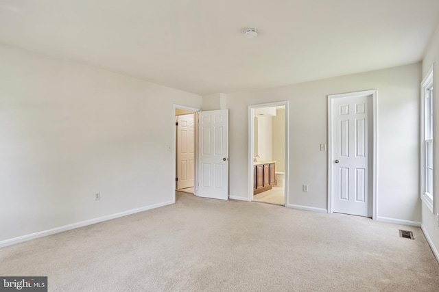 15108 Plum Tree Way, Bowie, MD 20721 - unfurnished bedroom with light carpet and ensuite bathroom