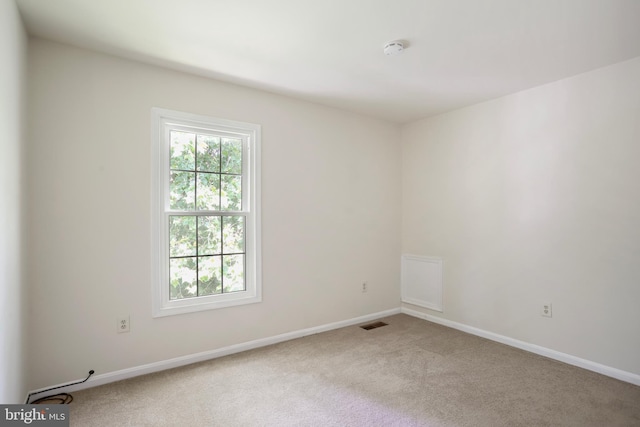 15108 Plum Tree Way, Bowie, MD 20721 - carpeted spare room featuring a smoke detector and baseboards