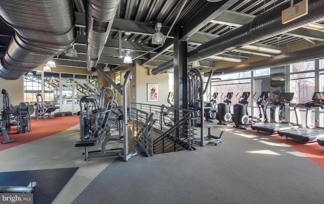 15196 Lancashire Dr, Woodbridge, VA 22191 - view of gym