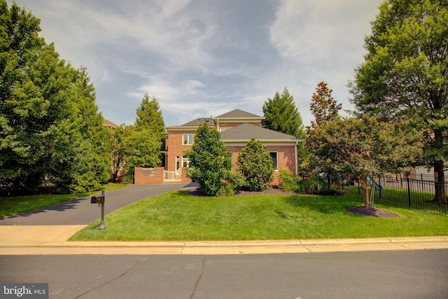 22966 Lois, Brambleton, VA 20148 - view of front facade featuring brick siding