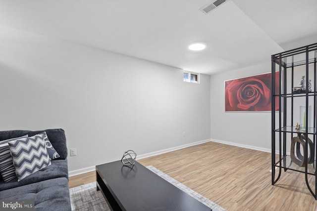 17105 Amity Dr, Derwood, MD 20855 - unfurnished living room featuring wood finished floors and baseboards
