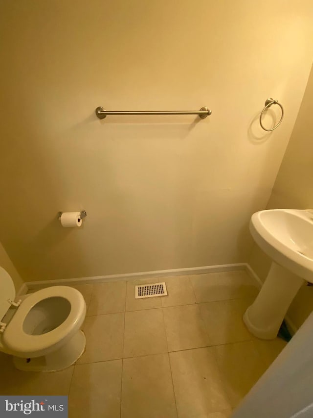 14004 Daleshire Way Unit 49, Burtonsville, MD 20866 - bathroom with toilet and tile patterned flooring