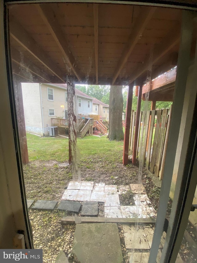 14004 Daleshire Way Unit 49, Burtonsville, MD 20866 - view of grassy yard featuring a patio
