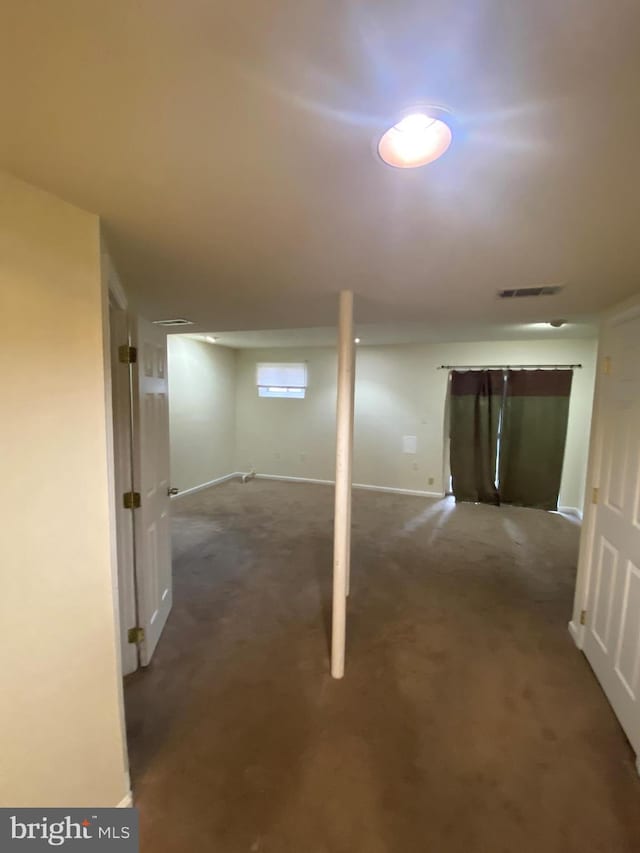 14004 Daleshire Way Unit 49, Burtonsville, MD 20866 - below grade area featuring carpet and baseboards