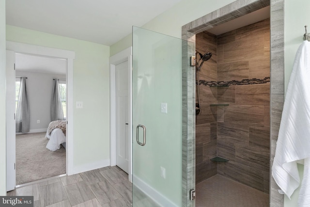 115 Saddle Ridge Ln, Fredericksburg, VA 22406 - full bathroom with a shower stall and connected bathroom