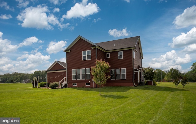 115 Saddle Ridge Ln, Fredericksburg, VA 22406 - back of property with a lawn