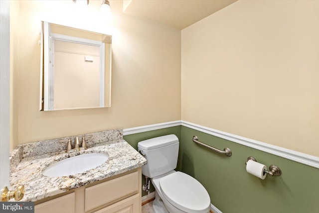 10 Frantz Ct, Fredericksburg, VA 22405 - bathroom with vanity and toilet