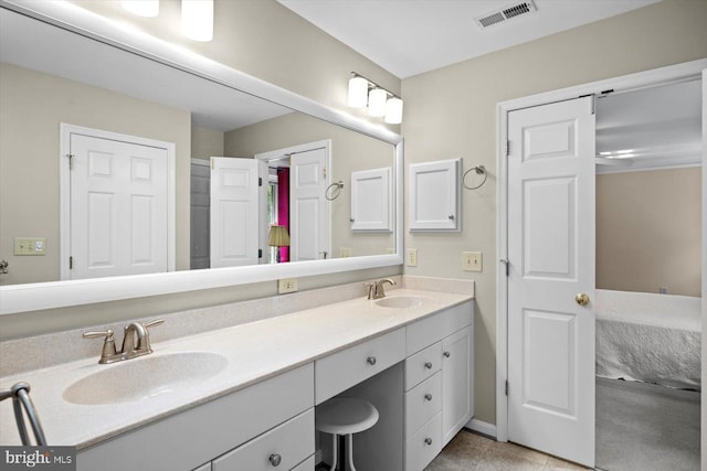 10 Frantz Ct, Fredericksburg, VA 22405 - full bath with double vanity and baseboards