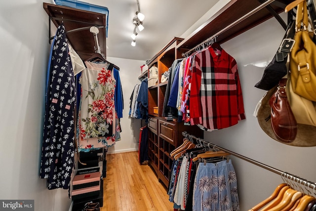 9100 Quarter Ct, Vienna, VA 22182 - walk in closet with wood-type flooring