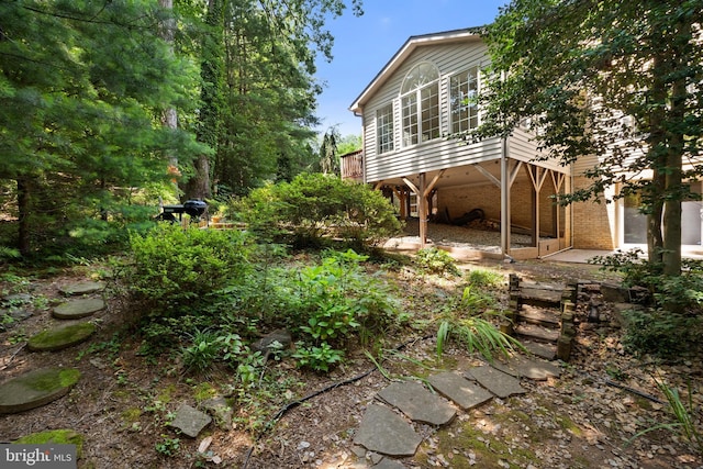 9100 Quarter Ct, Vienna, VA 22182 - rear view of house featuring brick siding