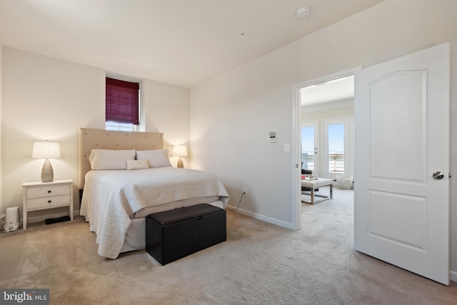 500 Overlook Park Drive 27, Oxon Hill, MD 20745 - carpeted bedroom with baseboards