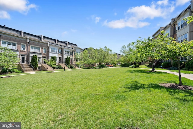 500 Overlook Park Drive 27, Oxon Hill, MD 20745 - view of community with a residential view and a yard