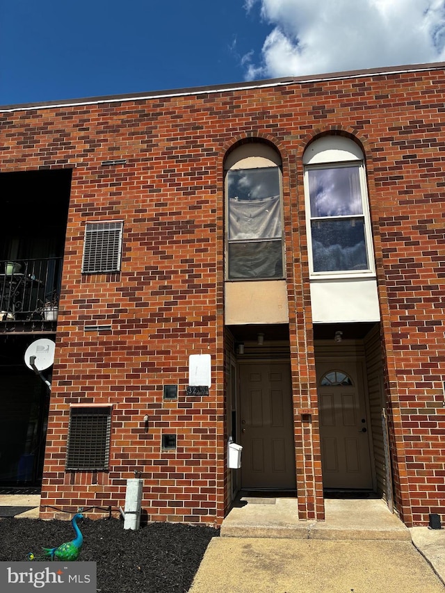 3205 Red Lion Rd, Philadelphia, PA 19114 - doorway to property featuring brick siding