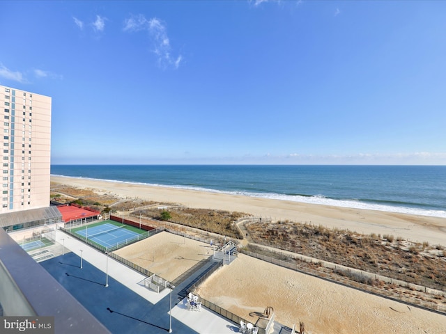10900 Coastal Hwy Unit 814Golden, Sands, Ocean City, MD 21842 - water view featuring nearby beach