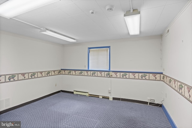 64 Warwick Rd, Stratford, NJ 08084 - empty room with a smoke detector and carpet