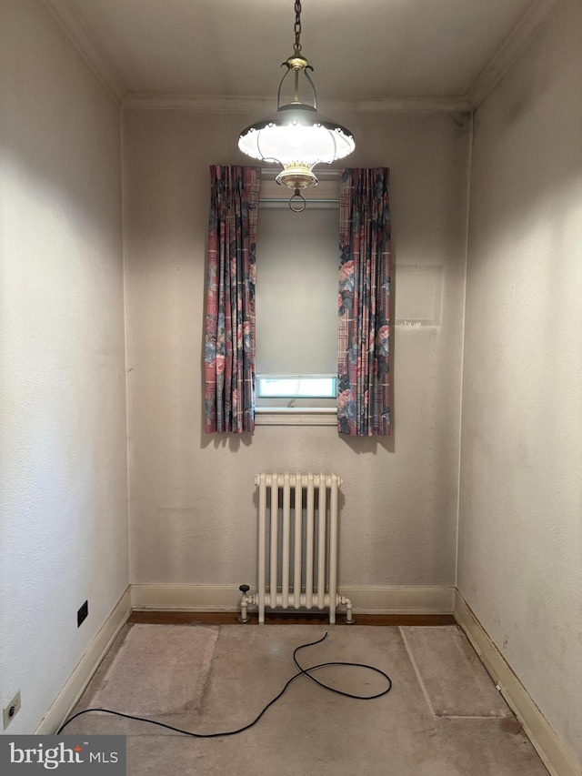 400 E Main St, Ephrata, PA 17522 - spare room with radiator and ornamental molding