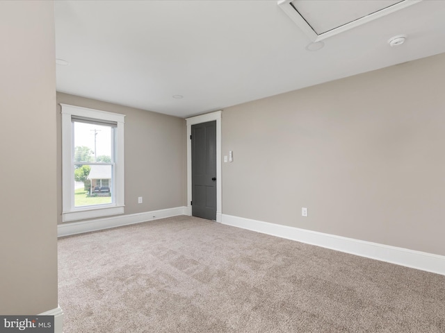 232 Crawford St, Strasburg, VA 22657 - spare room featuring carpet floors and a smoke detector