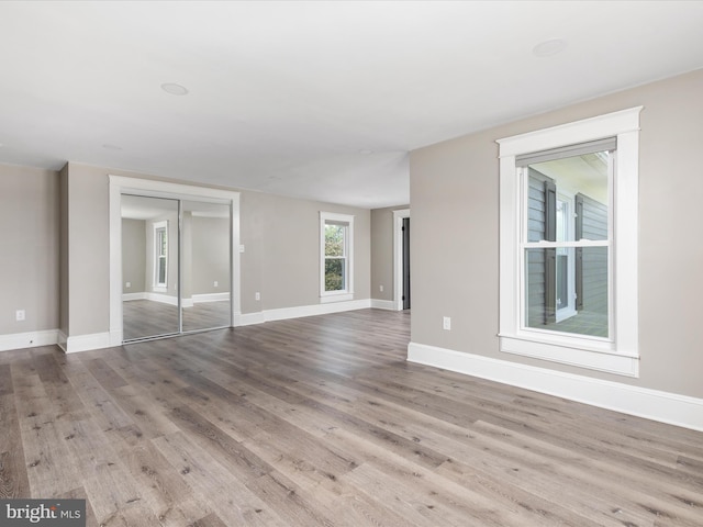 232 Crawford St, Strasburg, VA 22657 - unfurnished room with wood finished floors and baseboards