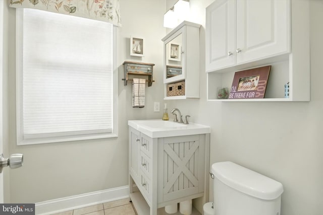 110 S Washington St, Havre De Grace, MD 21078 - bathroom with vanity and tile patterned flooring