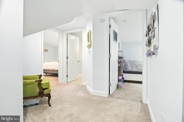 110 S Washington St, Havre De Grace, MD 21078 - hallway with carpet floors and baseboards