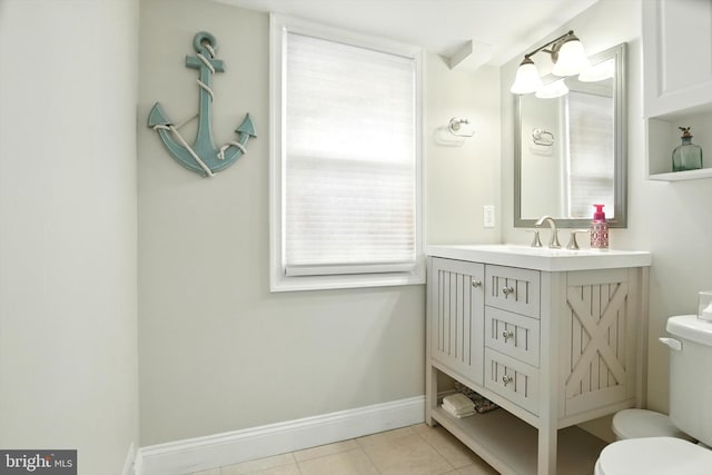 110 S Washington St, Havre De Grace, MD 21078 - bathroom featuring vanity and tile patterned flooring