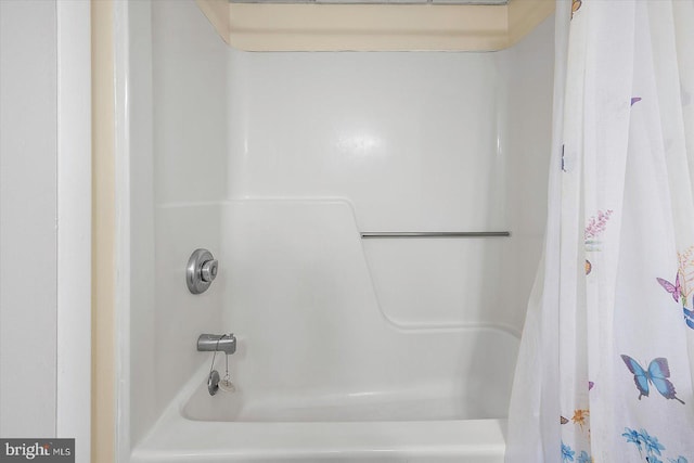 9800 Coastal Hwy Unit 1207, Ocean City, MD 21842 - full bathroom featuring shower / bathtub combination with curtain