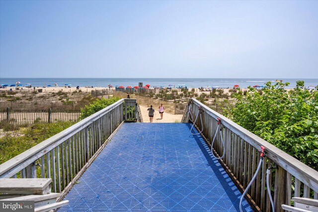 9800 Coastal Hwy Unit 1207, Ocean City, MD 21842 - balcony featuring view of water and beach