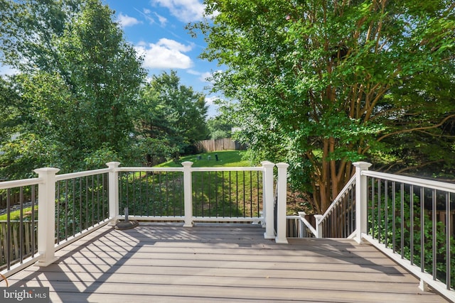 8078 Horseshoe Cottage Cir, Lorton, VA 22079 - view of deck