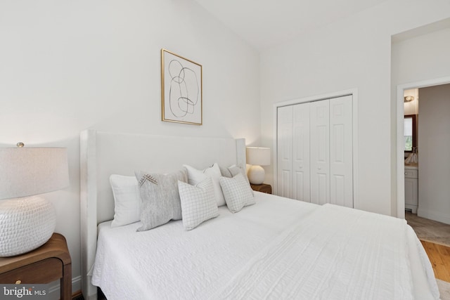643 Keefer Pl NW, Washington, DC 20010 - bedroom with wood finished floors and a closet