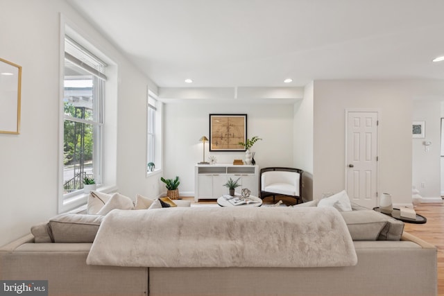 643 Keefer Pl NW, Washington, DC 20010 - living area with wood finished floors and recessed lighting