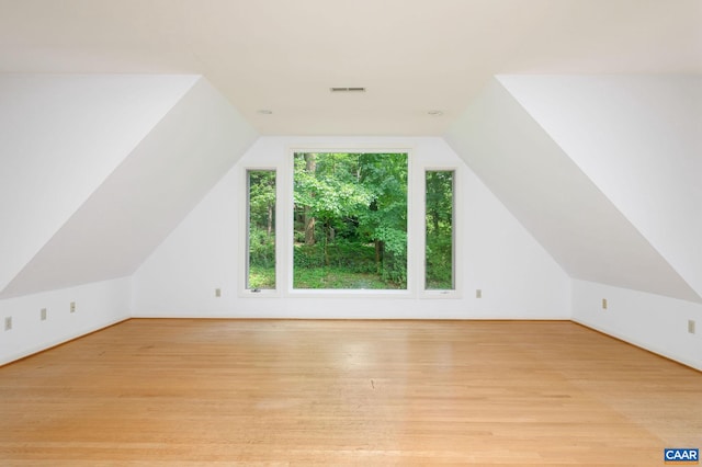906 Old Farm Rd, Charlottesville, VA 22903 - additional living space featuring light wood-style floors and lofted ceiling
