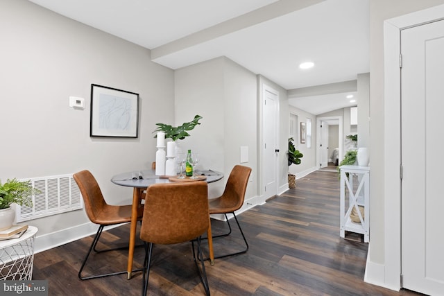 1510 Ramsay St, Baltimore, MD 21223 - dining space with wood finished floors and recessed lighting