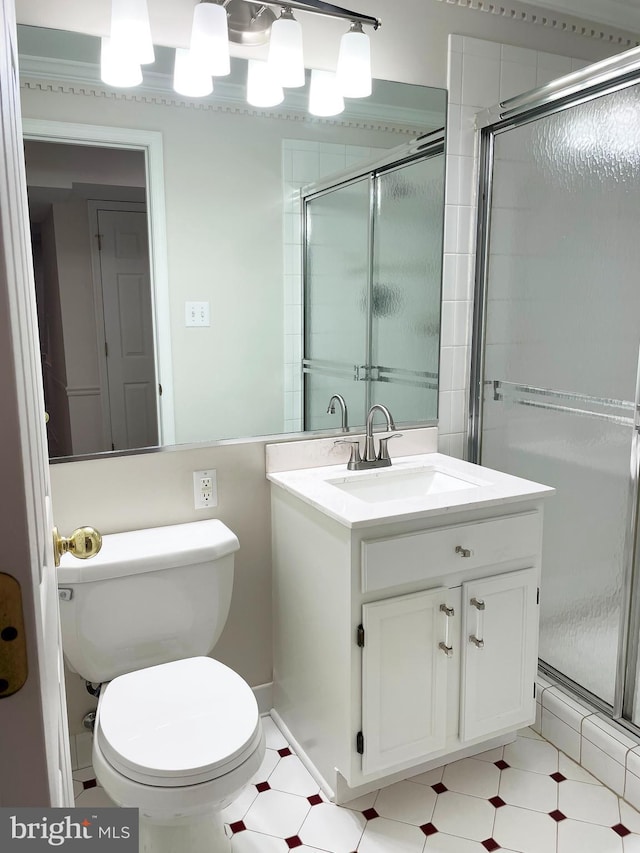 2510 Heatherwood Ct, Hyattsville, MD 20783 - full bath featuring vanity and a shower stall