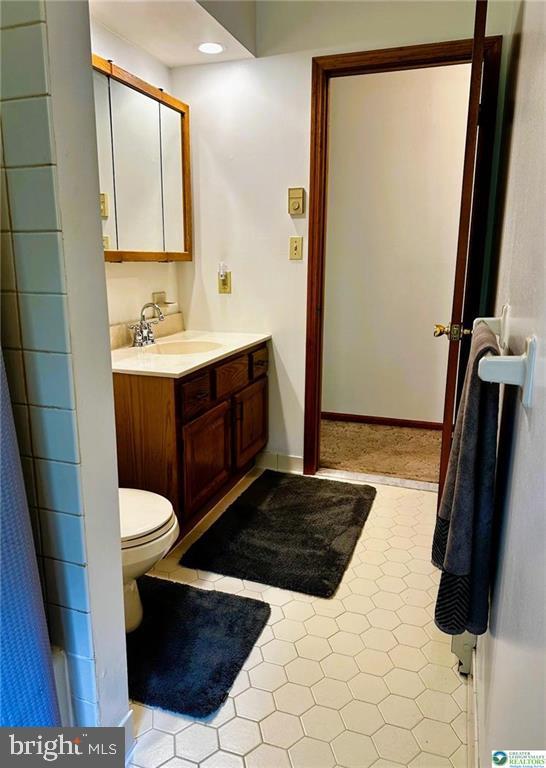 93 Sassafras, Lehighton, PA 18235 - bathroom featuring vanity and tile patterned flooring