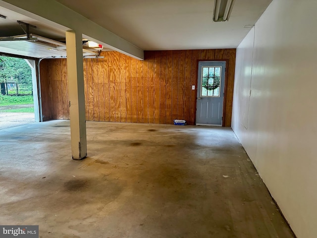 93 Sassafras, Lehighton, PA 18235 - garage featuring wood walls