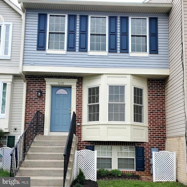 5220 Earles Ct, Frederick, MD 21703 - view of exterior entry featuring brick siding