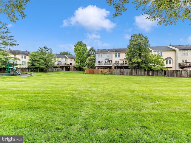 5220 Earles Ct, Frederick, MD 21703 - view of yard with a residential view and a playground