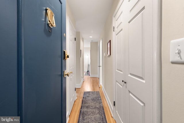 317 10th St NE Unit 13, Washington, DC 20002 - hall featuring light wood finished floors and recessed lighting