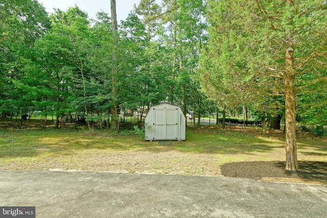 34 Barrett Ave, Hammonton, NJ 08037 - view of yard with a storage unit