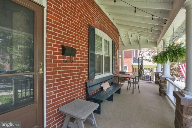 120 Hook St, Birdsboro, PA 19508 - view of covered porch