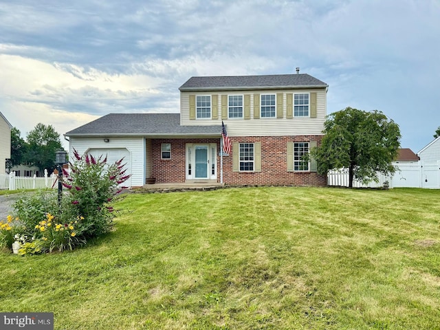 2575 Romig Rd, Gilbertsville, PA 19525 - view of front of property featuring an attached garage and brick siding
